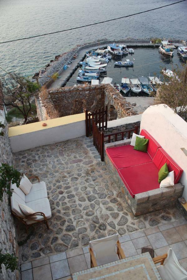 Alkioni Stone House Villa Hydra  Luaran gambar